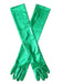 Patent Leather Solid Full Finger Gloves - vintage fashion, retro style