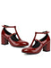 Patent T-Strap High Heel Pumps - vintage shoes, retro heels