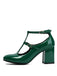 Patent T-Strap High Heel Pumps - vintage shoes, retro heels