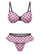 Peach-Pink-1940s-Polka-Dot-Swimsuit, vintage, retro, swimwear