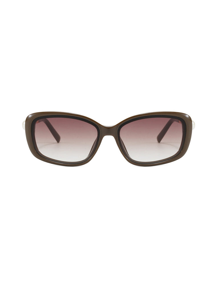 Black Pearl Vintage Square Frame Sunglasses - vintage fashion, retro style for vintage lovers