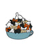 Pet Day Stacking Teacup Cats Brooch - vintage fashion, retro style