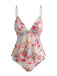 1930s Two Piece Modest Tankini Set