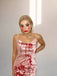 Pink 1930s Halloween Blood Fishtail Dress — vintage elegance for the modern woman