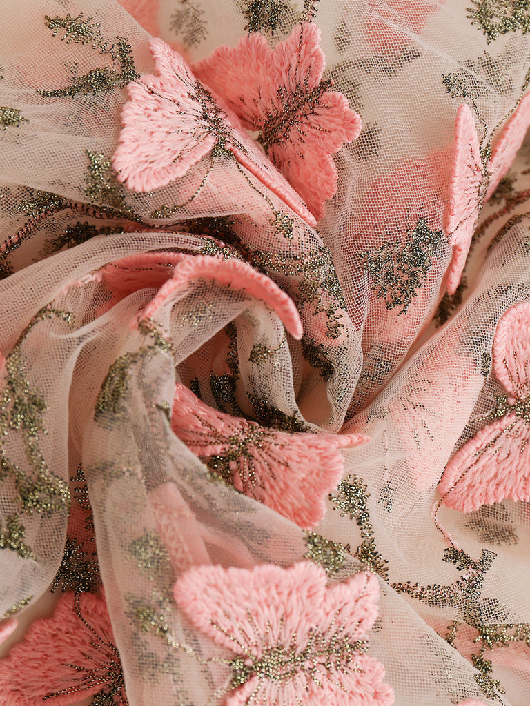 Pink 1940s Vintage Nightgown 4