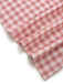 Pink 1940s Gingham V-Neck Sleeveless Flared Maxi Dress | vintage dress, retro fashion, elegant style - perfect for retro fashion enthusiasts