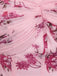 Pink 1950s Floral Vintage Classic Dress 4
