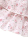 [Pre-Sale] Pink 1950s Halter Ruffle Chiffon Swimsuit