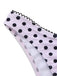 Pink 1950s Halter Polka Dot Bow Tankini Set - vintage fashion, retro style