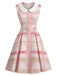 [Pre-Sale] Dark Pink 1950s Vintage Retro Dress 2