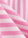 Pink 1950s Stripe Halter Swing Dress — vintage elegance for the modern woman