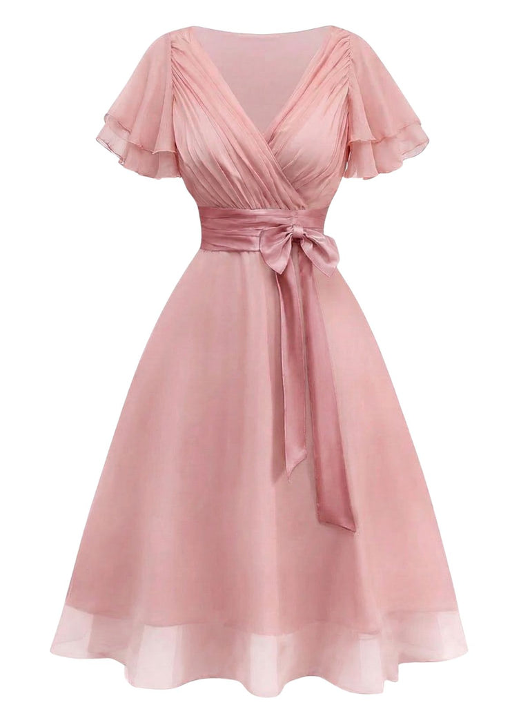 [Pre-Sale] Pink 1950s Swing Vintage Dress, vintage dress, retro fashion, rockabilly, pin-up fashion - perfect for women who love vintage and retro fashion
