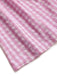 Pink 1960s Bow Gingham Ruffle Pajama Set - vintage fashion, retro style