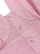 Pink 1960s Halter Stripes Slit Dress: where 1960s romance meets her modern spirit