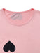 Pink 1960s Heart Round Neck Bodycon Dress - vintage dress, retro fashion