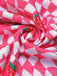 Pink 1960s Strawberry Plaid One-Piece Swimsuit, vintage swimsuit, pin-up swimwear - perfect for women who love vintage and retro fashion
