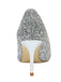 This Pointed Toe Sequins Glitter High Heels Shoes whispers vintage secrets to those who notice