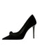 She finds her vintage story in this Pointed Toe Velvet Stiletto Heels Shoes