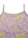 Purple 1930s Butterfly Floral Mermaid Slip Dress - vintage dress, retro fashion