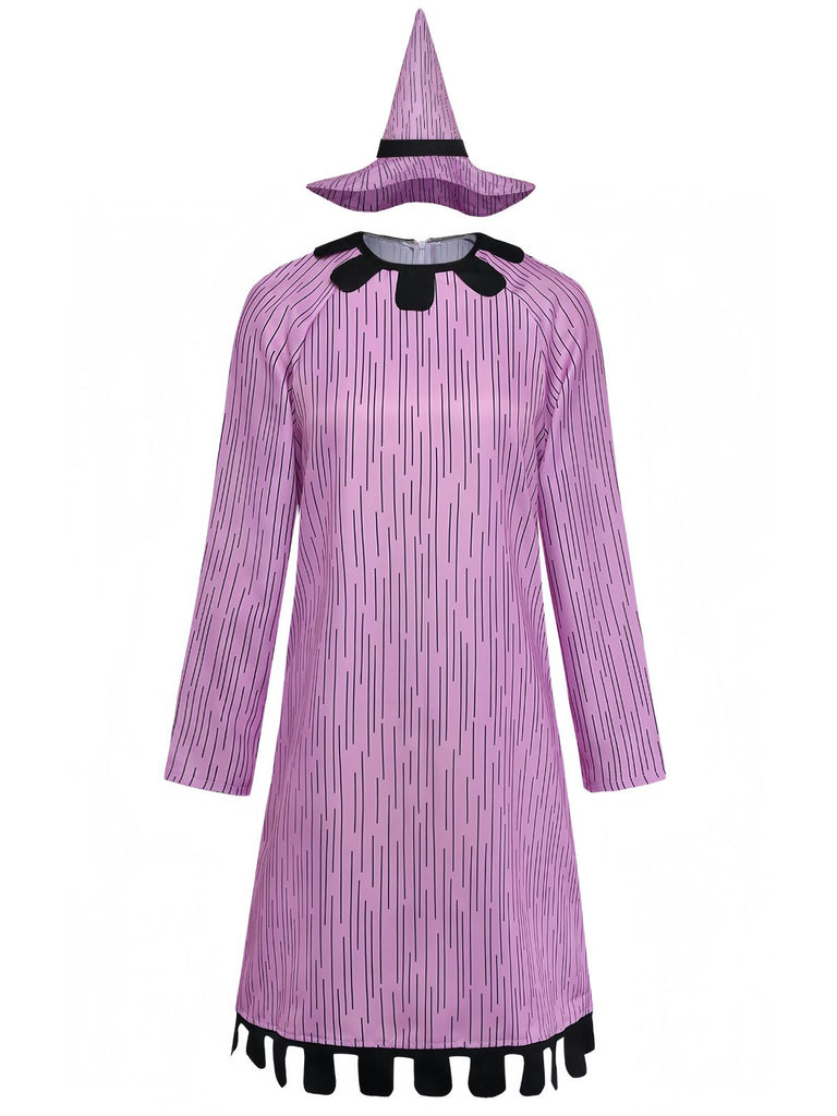 Purple 1940s Vintage Classic Dress 2