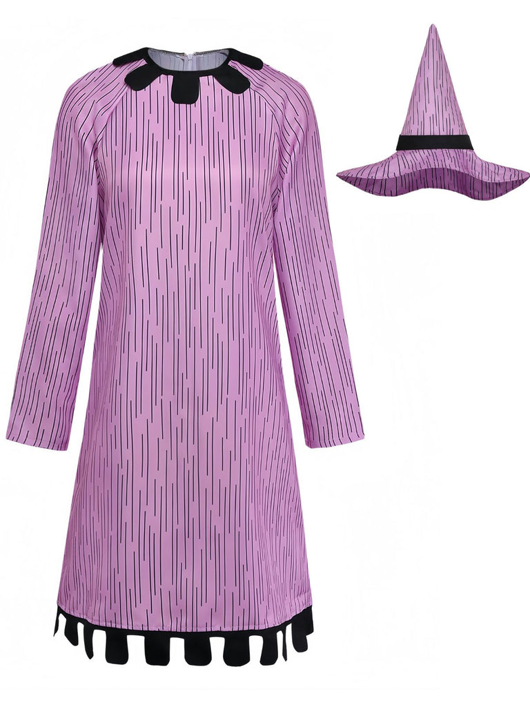 Purple 1940s Vintage Classic Dress