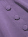 Purple 1950s Lapel A-Line Skirt Set, vintage skirt, retro style - perfect for women who love vintage and retro fashion