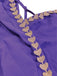 Purple 1940s V Neck Vintage Jumpsuit 4
