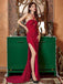 This Red 1920s Halter Sequined Side Slit Maxi Dress wraps her in 1920s elegance, one twirl at a time