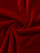 Red 1930s Mrs. Claus Costume Velvet Dress Set - vintage dress, retro fashion, elegant red