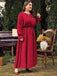 Red 1950s Bishop Polka Dots Dress — vintage elegance for the modern woman