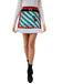 This Red 1950s Christmas Polka Dots Knit Skirt spins 1950s stories with every step