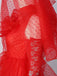 Red 1950s Halloween Ghost Bride Dots Dress Set - vintage dress, retro fashion, rockabilly