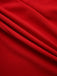 Red 1960s Bow Neck Ruffle Hem Sleeveless Dress - vintage dress, retro fashion, elegant red