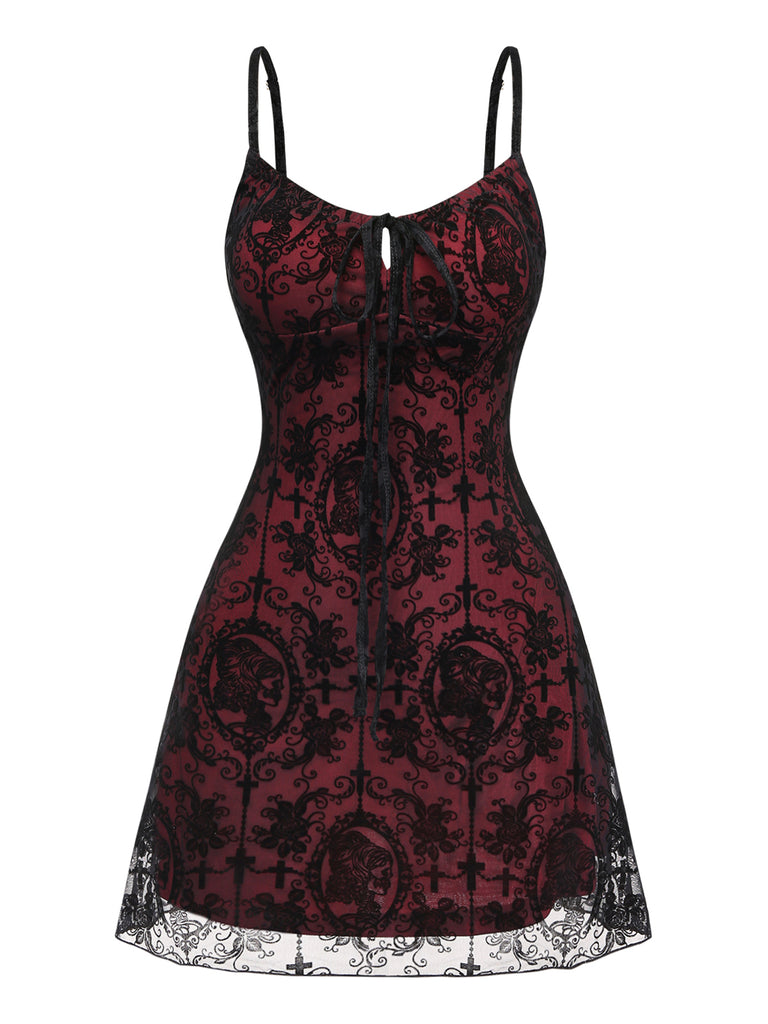Red 1960s Vintage Dress 7