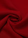 Red 1960s Solid Faux Pocket Dress: where 1960s romance meets her modern spirit