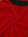 Red 1970s Christmas Elf Jovie Dress Set - vintage dress, retro fashion, elegant red