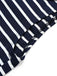 [Pre-Sale] Red & Blue & White 1950s Stripe Sailor Collar Sleeveless Top, vintage top, retro blouse - perfect for women who love vintage and retro fashion