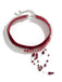 Red Gothic Vampire Velvet Choker Necklace - vintage fashion, retro style, elegant red