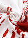 Red&White 1950s Halloween Blood Dress, vintage dress, retro fashion, rockabilly, pin-up fashion - perfect for women who love vintage and retro fashion