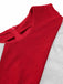 Red&White 1960s Pinstriped Pencil Dress — a 1960s silhouette that turns sidewalks into runways