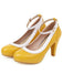 Retro Ankle Strap High Heels Shoes — 1950s vintage charm for her modern wardrobe
