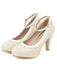 This Retro Ankle Strap High Heels Shoes whispers 1950s secrets to those who notice
