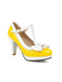 Retro Bow T-Strap Contrast High Heels Shoes — 1950s vintage charm for her modern wardrobe
