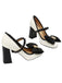 Retro Bowknot Chunky Heels Mary Jane Shoes: timeless style reimagined