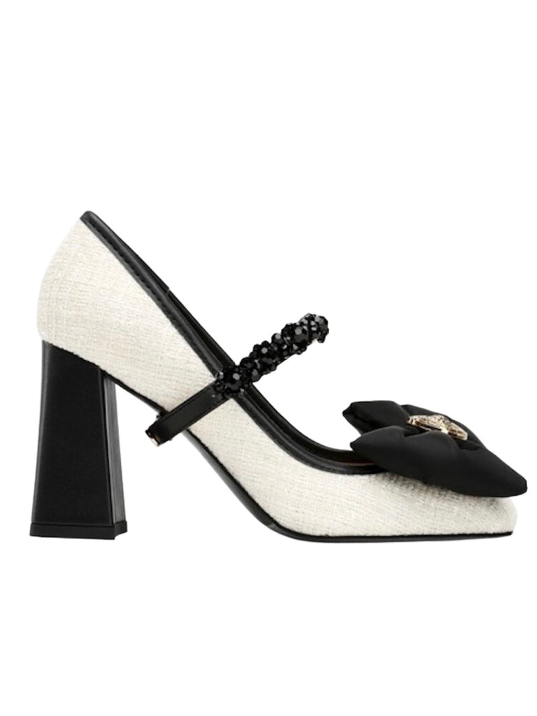 Retro Bowknot Chunky Heels Mary Jane Shoes — vintage elegance for the modern woman