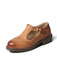 Retro Casual Buckle Thong Shoes — vintage elegance for the modern woman