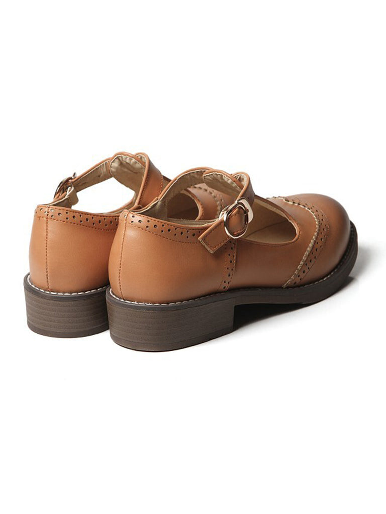 Retro Casual Buckle Thong Shoes: timeless style reimagined