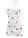 Retro Cherry Summer One-piece Swimsuit — 1950s poolside glamour meets sun-drenched confidence