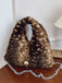 Retro Deer Style Bell Faux Fur Bag - vintage fashion, retro style