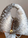 Retro Deer Style Bell Faux Fur Bag - vintage fashion, retro style
